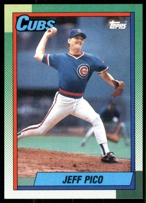 1990 Topps Jeff Pico Chicago Cubs #613 - Image 1 of 2