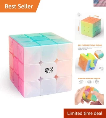 Ultimate Gift - QY Toys Warrior W 3x3 Jelly Speed Cube for Kids & Collectors - Image 1 of 4