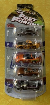 RARE 2003 Racing Champions ⭐️THE FAST & THE FURIOUS⭐️ 5-Pack 1:64 - Image 1 of 4