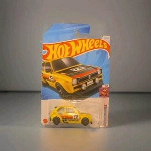 HOT WHEELS 73 HONDA CIVIC CUSTOM COLORE GIALLO E VARIAZIONE RUOTA - Foto 1 di 1
