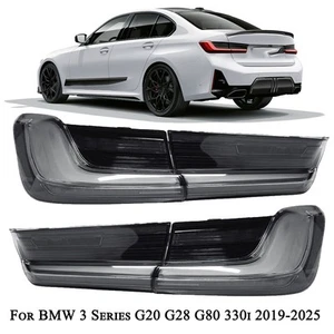 Smoked LED Tail Light For BMW 3 Series G20 G28 G80 330i 2019-24 2025 Brake Lamps - Picture 1 of 3