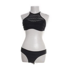 Volcom, Bikini, Größe: L, Nylon/Elasthan, Schwarz, Chevron #jgx - Bild 1 von 5