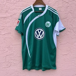 VfL Wolfsburg Away Jersey Shirt Racing God Football Soccer Volkswagen Size XXXL - Picture 1 of 6
