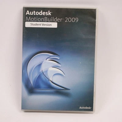 Autodesk: MotionBuilder- Student Version (PC CD-ROM, 2009) W/ Serial.  XP Vista - Image 1 of 4