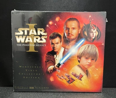 NEW Star Wars Episode 1 The Phantom Menace Widescreen Video Collector's Edition - Image 1 of 4