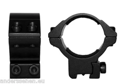 Hawke Montaggio ad anello 30 mm per binario da 11 mm medio (22107)