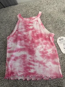 Wonder Nation Girls Colorful Pink Halter Tank Top Size XS (4-5) - Picture 1 of 7