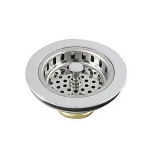LDR 501 1250 Heavy Duty Duo Strainer, Chrome - Picture 1 of 1