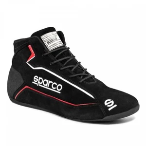 Race Racing Rally Shoes Sparco SLALOM+ (FIA SFI Approved) black - size 45 - Bild 1 von 1
