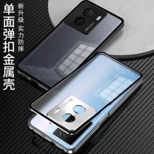 Parachoques magnético híbrido de metal de lujo para vivo Y100t con funda trasera de vidrio - Imagen 1 de 13