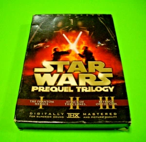 STAR WARS PREQUEL TRILOGY I II III THX DIGITALLY MASTERED - 6 DVDs SET - 2008 - Imagen 1 de 17