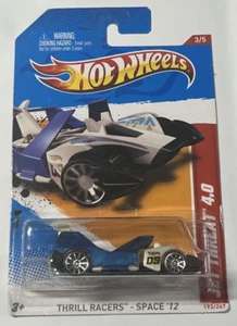 Hot Wheels THRILL RACERS - SPACE '12 JET THREAT 4.0 - NEU 193/247 & 3/5 - Bild 1 von 3