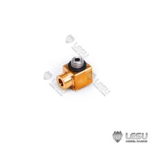 LESU Brass Nozzle for 3*2MM Pipe Scale DIY RC Hydraulic Excavator Truck Loader - Imagen 1 de 4