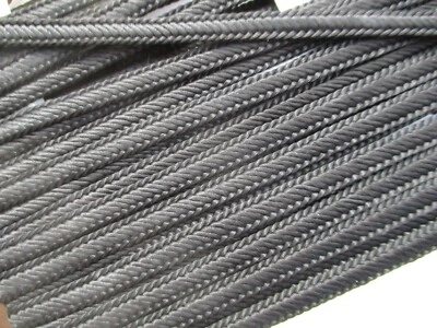 Galon passementerie coton et rayonne très souple ancien 1930-1960 4 m x 0,8 cm - Photo 1/2