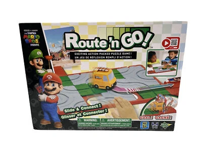 Epoch Route `n GO! SUPER MARIO BROS. Movie Puzzle Game 🌺 NEW in Box - Image 1 of 4