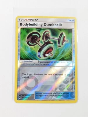 Pokémon TCG Bodybuilding Dumbbells 113/147 Reverse Holo Uncommon NM - Image 1 of 3