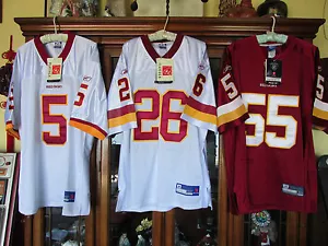 Set maglia sportiva Reebok NFL Redskins: #5 Brennen #26 Portis #55 Taylor taglia 50 - Foto 1 di 2