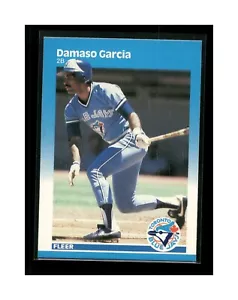 1987 Fleer Toronto Blue Jays Baseball Card #226 Damaso Garcia - Picture 1 of 2
