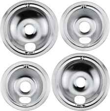 WB31T10010 WB31T10011 Chrome Range Drip Pans compatible for GE Hotpoint Ken 4pac