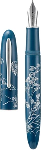 Hongdian N23 Blue Rabbit Fountain Pen, Iridium Extra Fine Nib Silver Trim, New Y - Picture 1 of 8