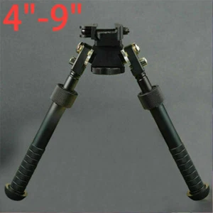 360°Swivel Sling Bipod Spring Picatinny Rail Tactical Bipod Mount Stud Air Rifle - Picture 1 of 32