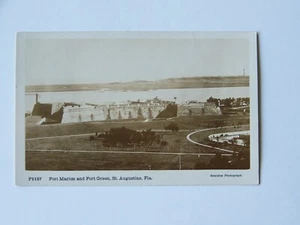 St Augustine Florida FL RPPC Photo Fort Marion Ft Green Underwood and Underwood - Picture 1 of 2