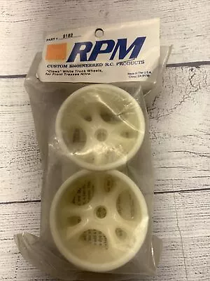 RPM 8182 Clawz White 2.2 Front Truck Wheels for Traxxas Nitro  Box C5 - Image 1 of 2