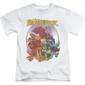 FRAGGLE ROCK GROUP HUG Licensed Toddler Kids Graphic Tee Shirt 2T 3T 4T 4 5-6 7 - Picture 1 of 3