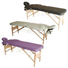 Portable Massage Bed  Folding Spa Beauty  Massage Table with 2  Sections