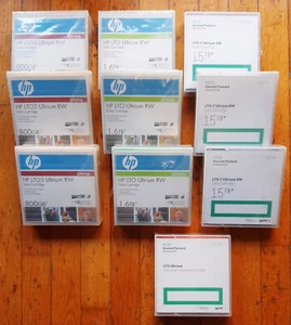 Hewlett Packard LTO-7 +3 +4 Ultrium RW 15TB Data + Cleaning Cartridge NEW+SEALED - Bild 1 von 4