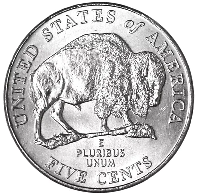 2005 P  Bison Jefferson Nickel Westward Journey US Coin Gem BU  #2 “JG Coins” - Image 1 of 2