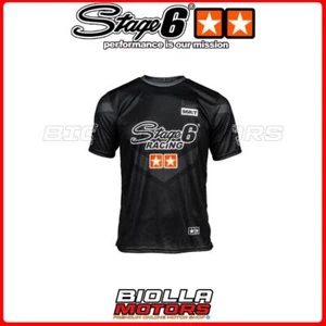 S6-09004/S T-SHIRT STAGE6 PURE TEAM NERO S - Foto 1 di 5