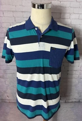 Volcom Striped short sleeve polo Shirt Men’s Size Small - Image 1 of 4