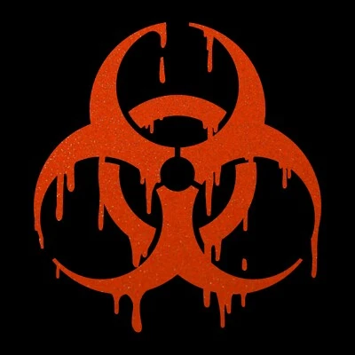 Biohazard Sticker - Specialty Safety Symbol Decal - Image 1 of 4