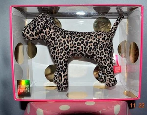 Victorias Secret Pink Mini Mini Giant Dog Limited Edition Leopard NWT - Picture 1 of 1