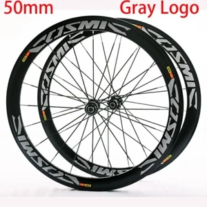 700C Road Bike Wheelset Height 50MM Straight-pull V/C/RIM Brake Clincher - Picture 1 of 13