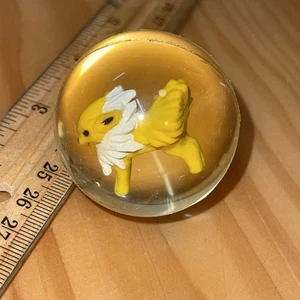 1999 Nintendo Hasbro Pokemon Power Bouncer Ball Jolteon Bouncy Super Ball - Bild 1 von 3