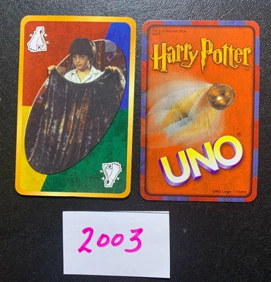 HARRY POTTER   UNO 2003   INVISIBILITY WILD CARD - Image 1 of 2