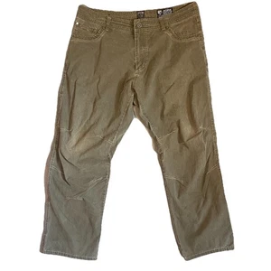Kuhl Hiking Pants Mens 38 x 30 Revolvr Vintage Patina Dye Utility Gorpcore Brown - Picture 1 of 15