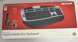 Microsoft Digital Media Pro Wired Keyboard New & Sealed - Picture 1 of 3