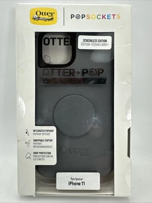 Capa OtterBox Otter + Pop Defender Apple iPhone 11 cinza bugio - Nova - Imagem 1 de 2