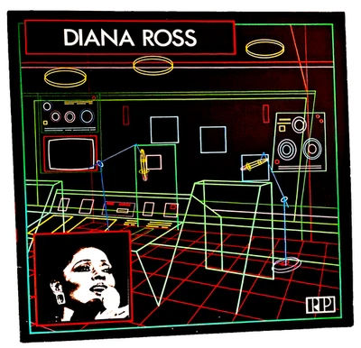 DIANA ROSS - BBC RADIOPLAY MUSIC - UK COMPILATION LP, TAIR 85044K 1986 - NM/VG+ - Image 1 of 4