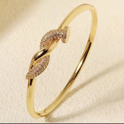 Eva & Esh Trendy Studded Wrap Stainless Steel Spike Bracelet for Woman 1 Pcs - Image 1 of 3