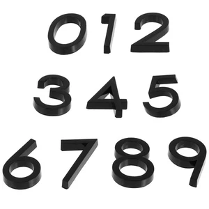 10 Pcs Number Office Door Numbers Self Adhesive Address Label - Picture 1 of 12