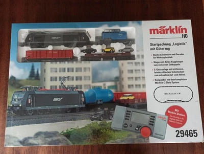 MÄRKLIN 29465 STARTPACKUNG "LOGISTIK MIT GÜTERZUG",UNBENUTZT+UNBESPIELT+OVP+NEU! - Bild 1 von 4