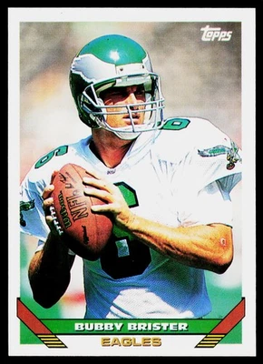 Bubby Brister, 1993 Topps, #563, Philadelphia Eagles, - Image 1 of 2