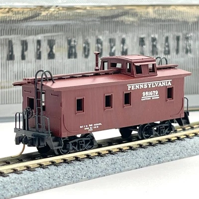 Micro-Trains 50020 Pennsylvania Wood Sheathed Cupola Caboose PRR 81679 N Scale - Image 1 of 4