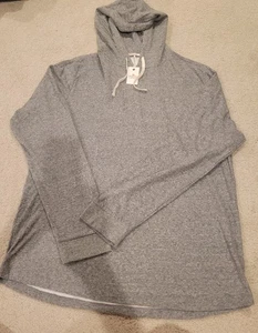 Maglione maglia felpa con cappuccio uomo XL nuovo con etichette Marine Layer morbido grigio erica pullover - Foto 1 di 4