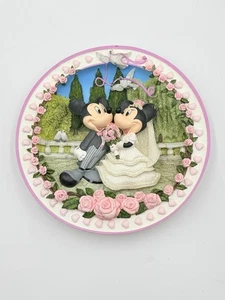 Mickey & Minnie  Disney 3D Plate - Picture 1 of 8