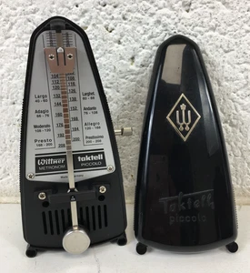 Vintage Wittner Taktell Piccolo Metronome Black - Picture 1 of 6